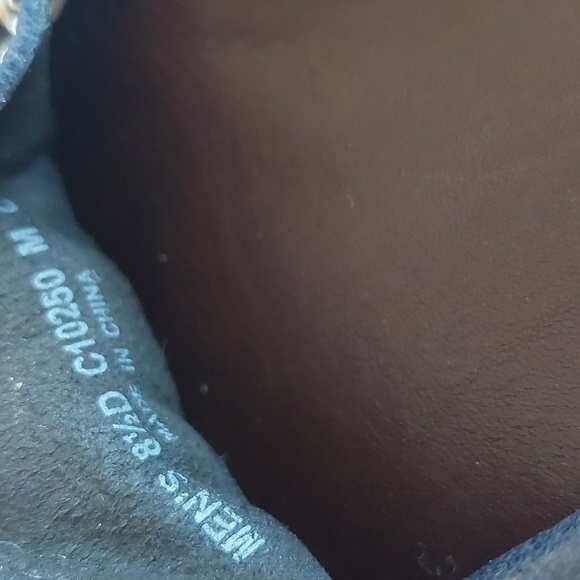 Men COLE HAAN Navy BLUE Loafers Leather Driving Shoes Sz 8.5 - Picture 7 of 8